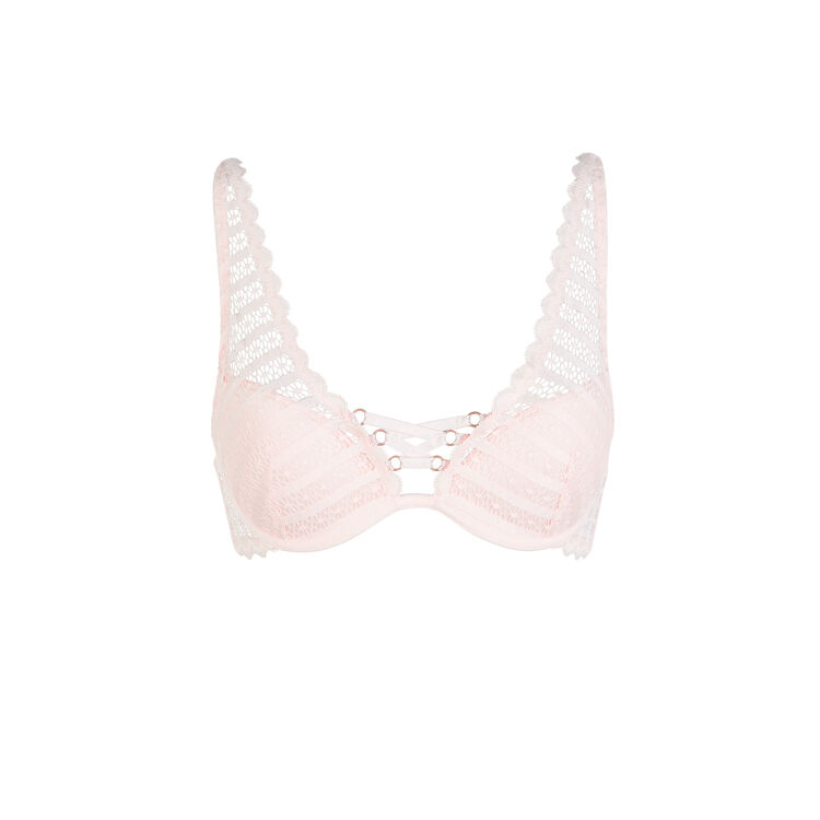 Soutien-gorge foulard push rose poudré modiz Soutien-gorge foulard push rose poudré modiz;