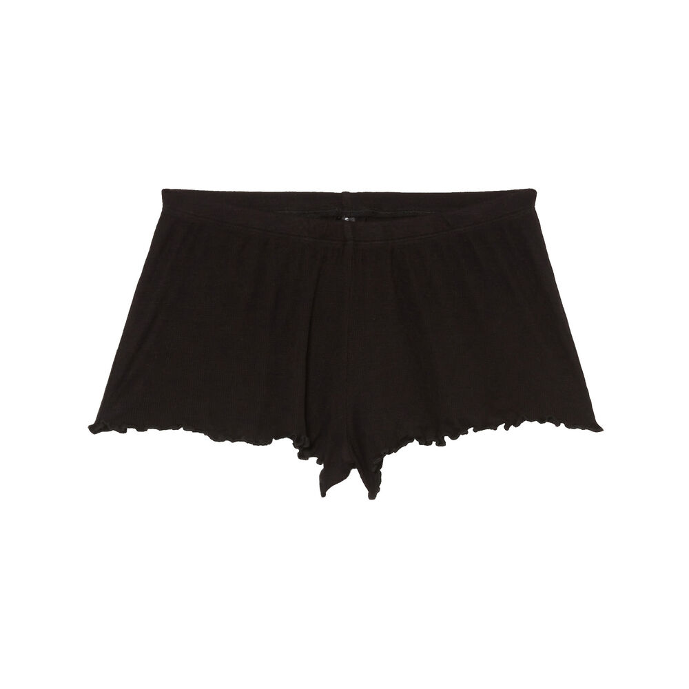 Short échancré - noir noir.