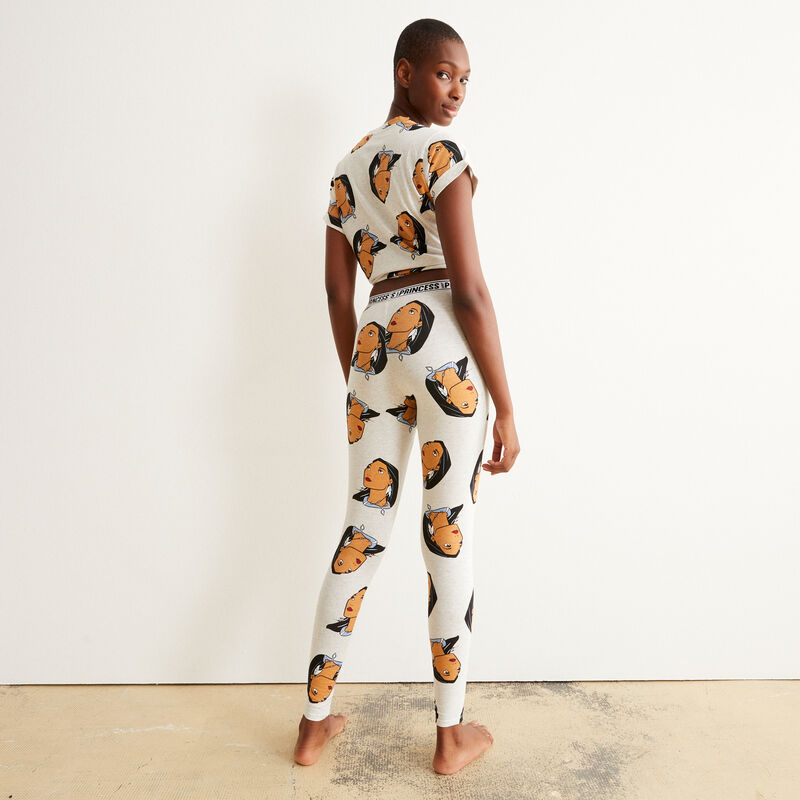 legging à motifs Pocahontas - ecru legging à motifs Pocahontas - ecru;