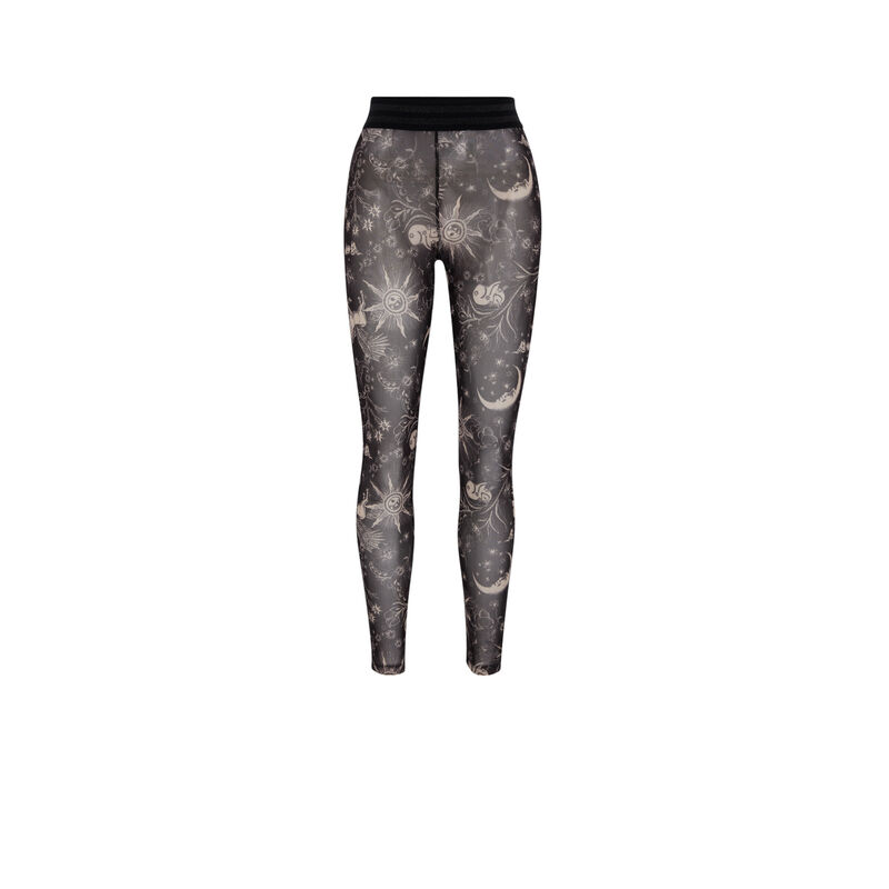 legging en résille - noir legging en résille - noir ;