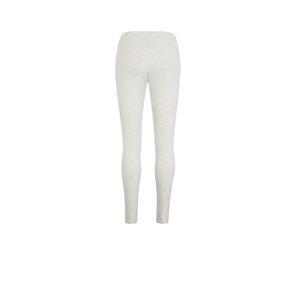 Legging uni - gris gris.