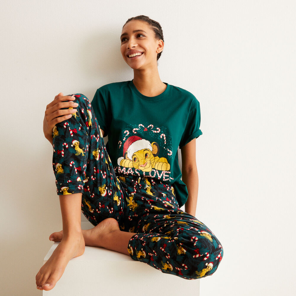 Set de pyjama simba - vert vert.