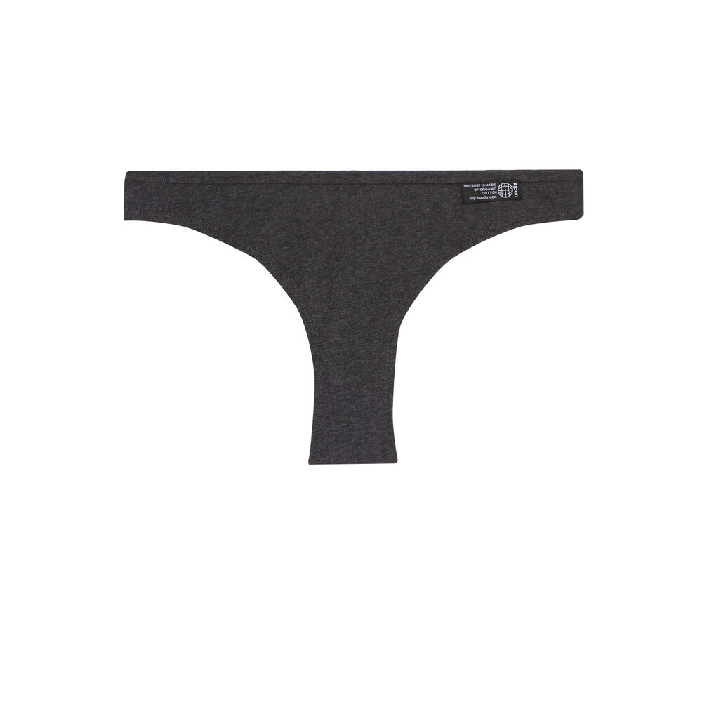 Culotte à message wecare - gris gris.