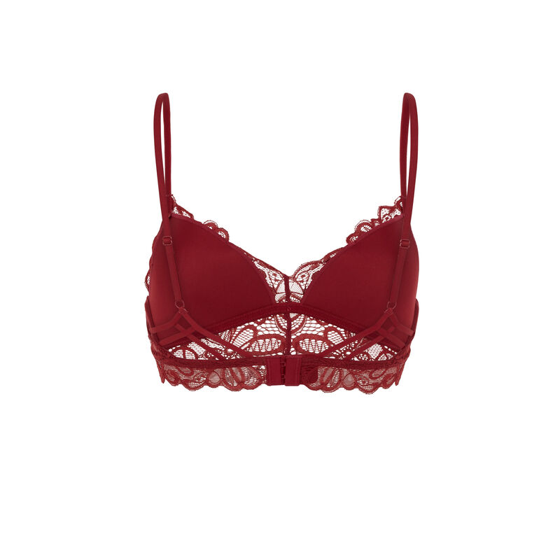 Soutien-gorge triangle sans armatures - bordeaux Soutien-gorge triangle sans armatures - bordeaux;