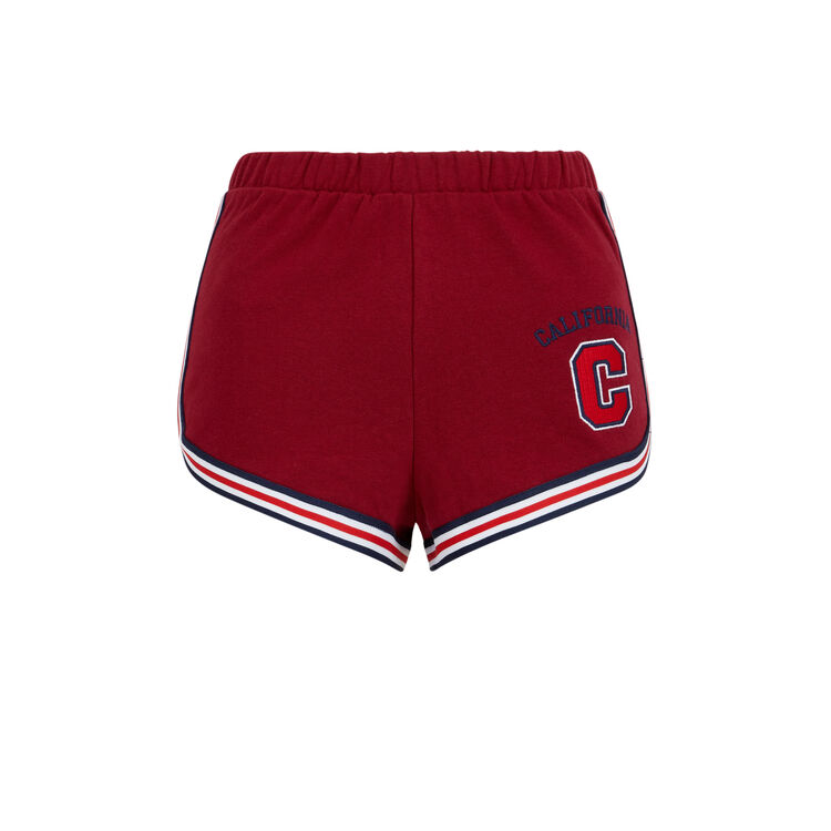Short message brodé californiz bordeaux.
