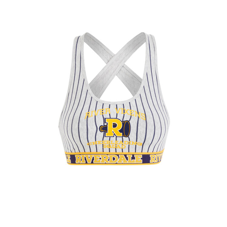 Brassière sans armatures licence riverdale highschooliz gris.