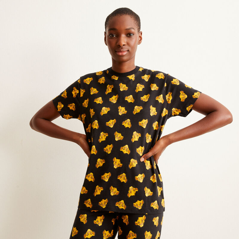 top à motifs Simba - noir top à motifs Simba - noir;