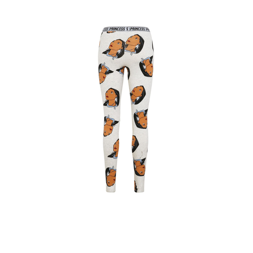 Legging à motifs pocahontas - ecru ecru.