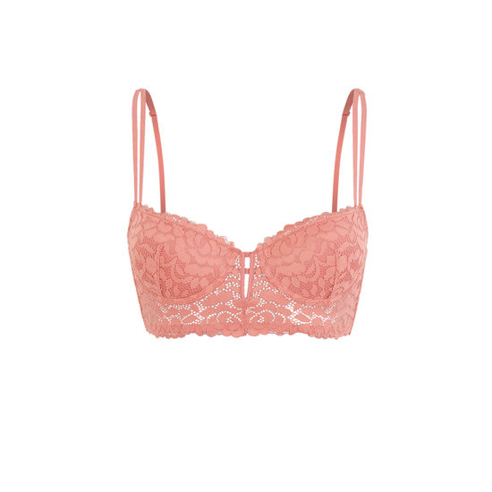Soutien-gorge bustier ampli rose luluiz Soutien-gorge bustier ampli rose luluiz;