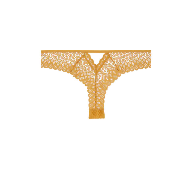 Tanga jaune moutarde kensiz Tanga jaune moutarde kensiz;