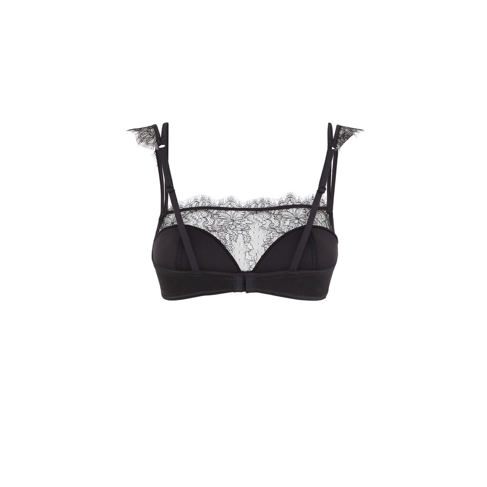 Soutien-gorge ampli à double bretelles - noir noir.