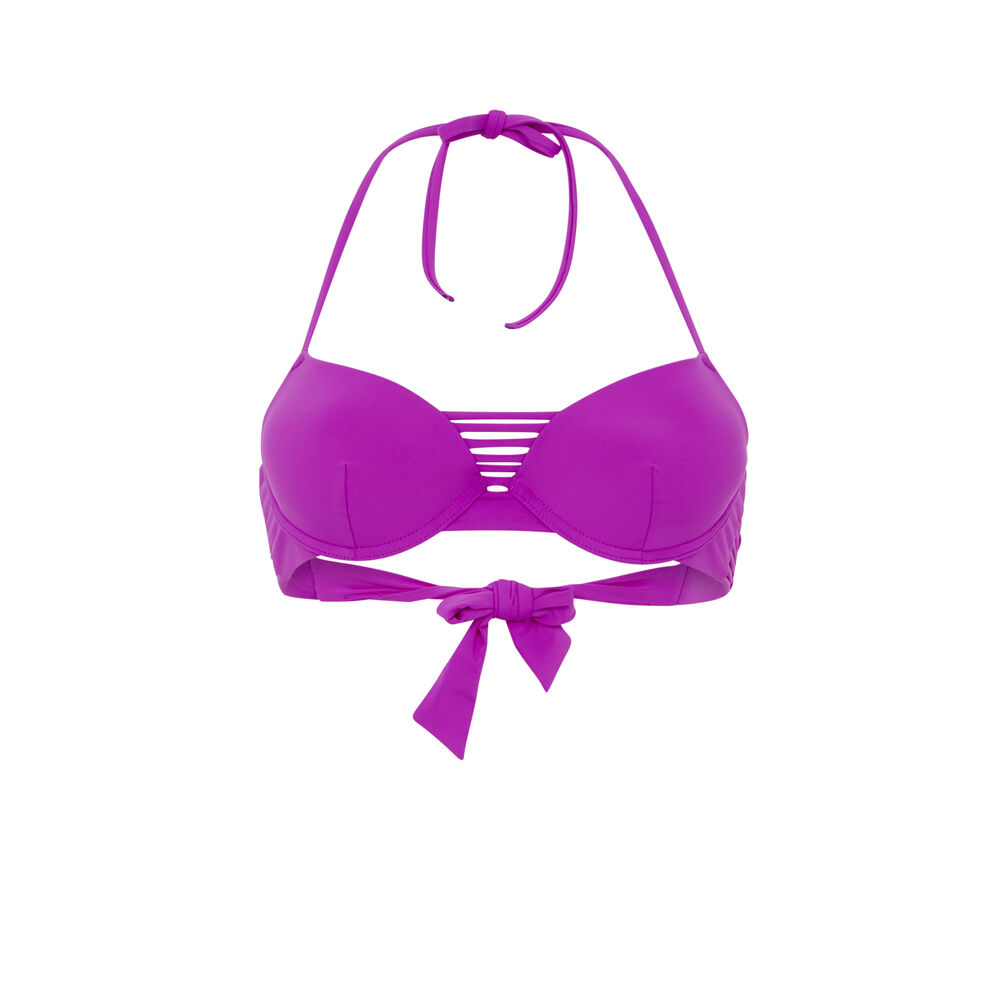 Haut de maillot de bain push-up - fuchsia fuchsia.