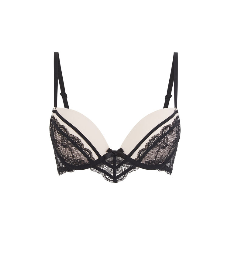 Soutien-gorge push vanille princiz rose.