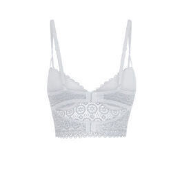 Soutien-gorge bustier ampli blanc topizlaciz white.