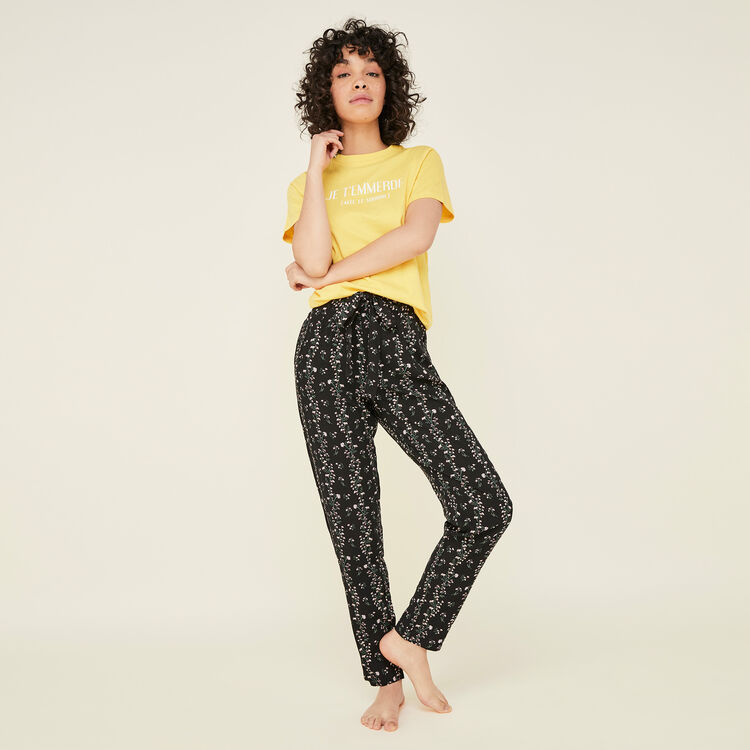 Pantalon noir springvibiz black.