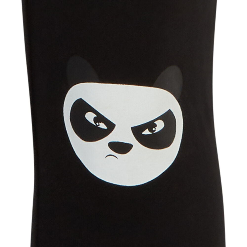 Legging à motifs panda - noir noir.