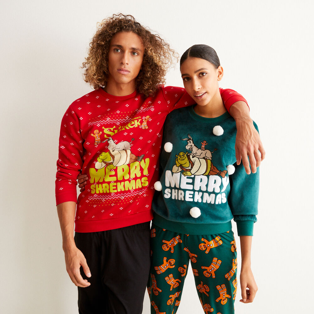 Pull merry shrekmas - vert vert.