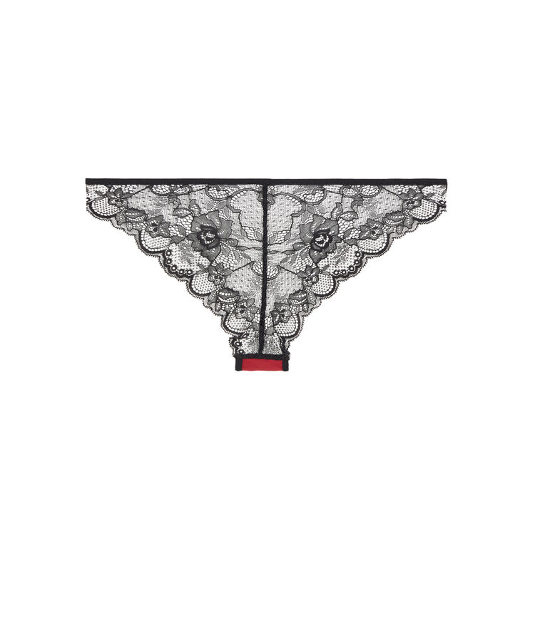 Tanga en dentelle new princiz bordeaux.