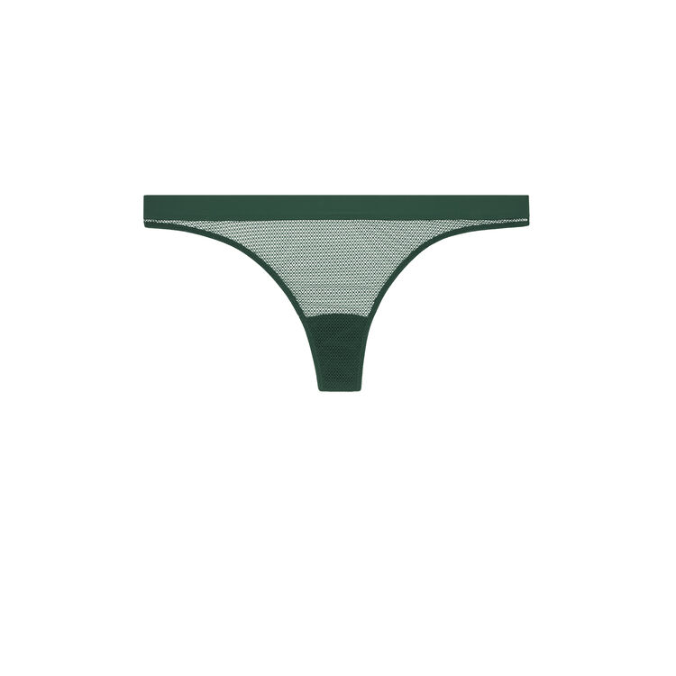 String en tulle appeliz vert.