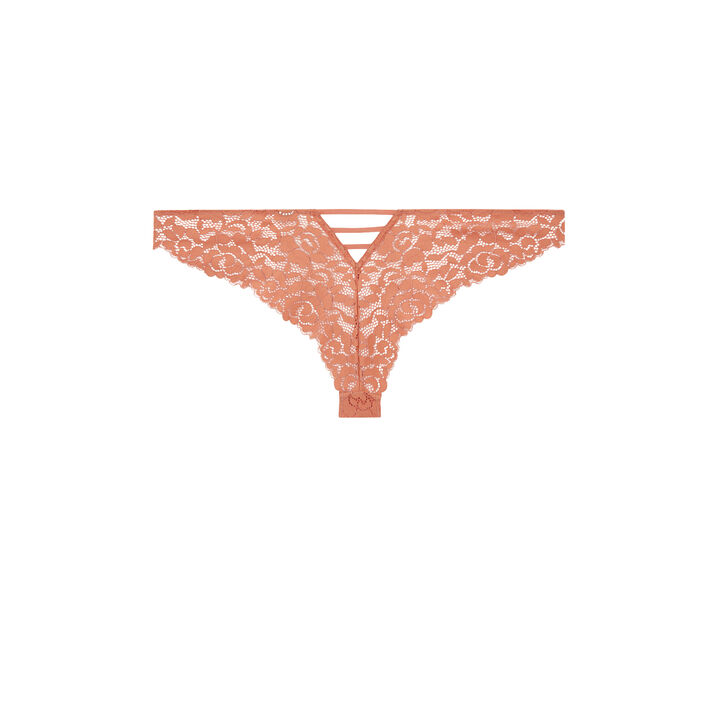 Tanga rose luluiz różowy.