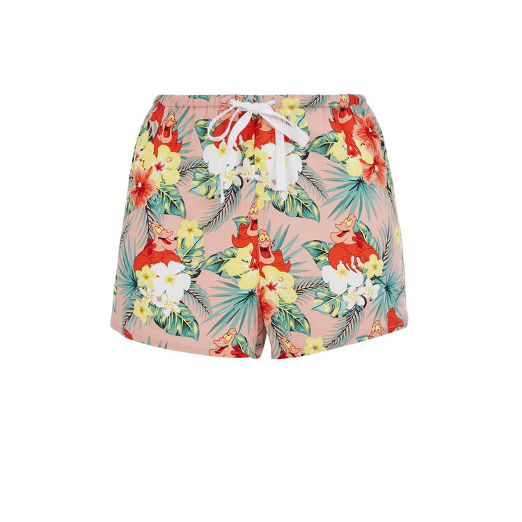 Short rose pâle crabiz Short rose pâle crabiz;