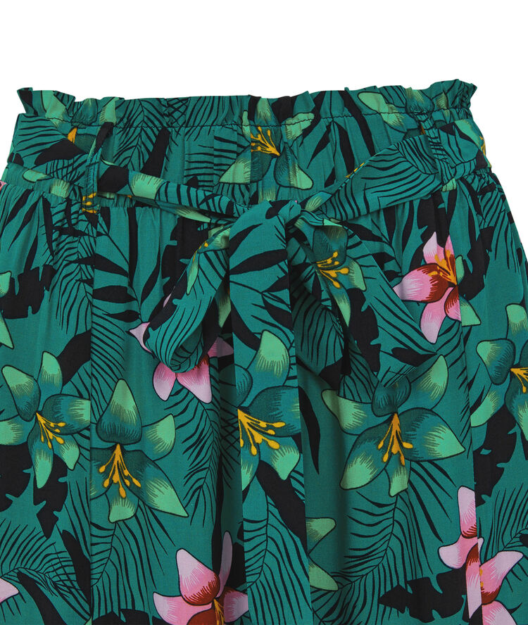 Pantalon fluide et large - vert vert.
