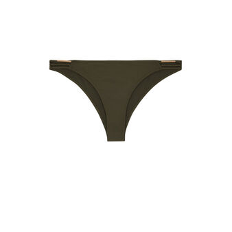 Bas de maillot de bain tanga kaki afrotubiz green.