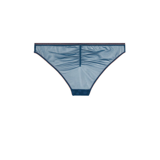 Culotte embroderiz bleue Culotte embroderiz bleue ;