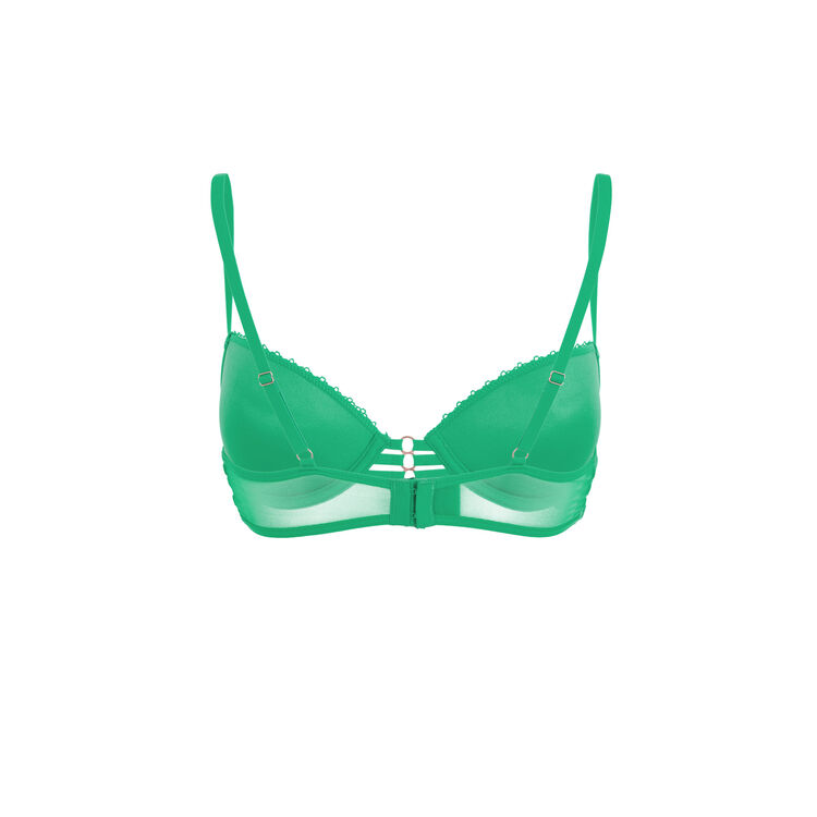 Soutien-gorge push vert émeraude triasiz vert.