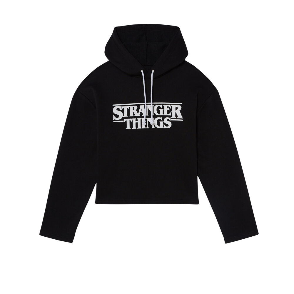 Sweat print stranger things - noir noir.