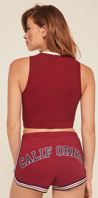 Short message brod&eacute; californiz bordeaux.