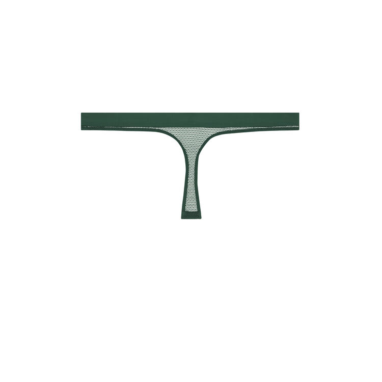 String en tulle appeliz vert.