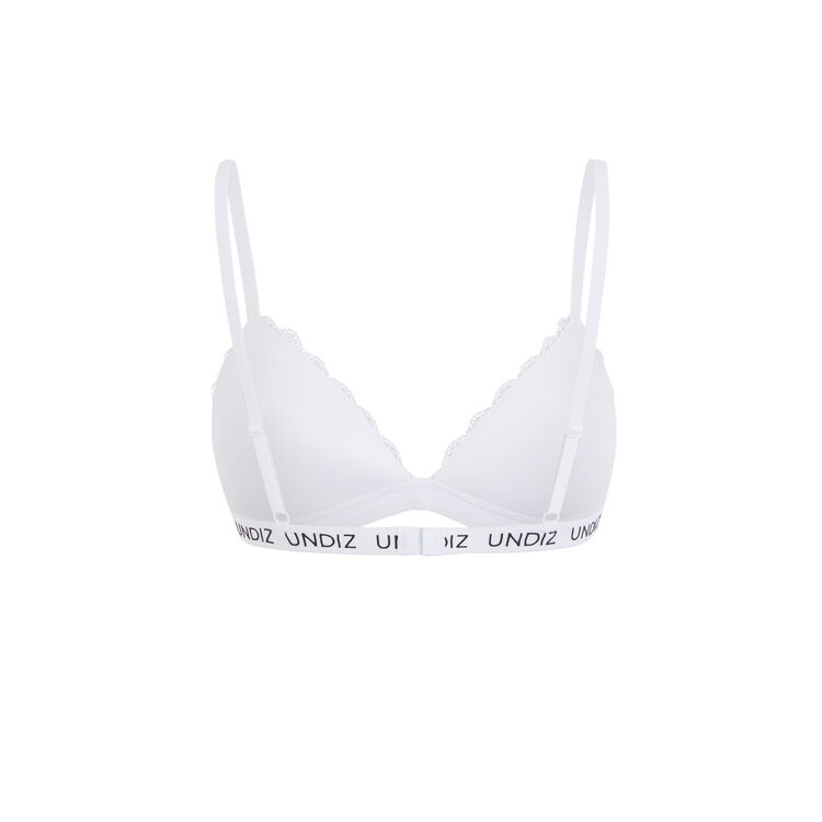 Soutien-gorge triangle blanc laciz Soutien-gorge triangle blanc laciz;