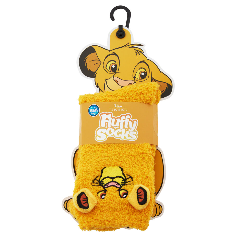 Chaussette simba - jaune jaune.