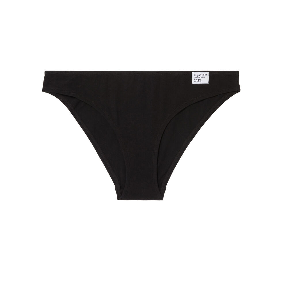 Culotte designed to make you happy - noir noir.