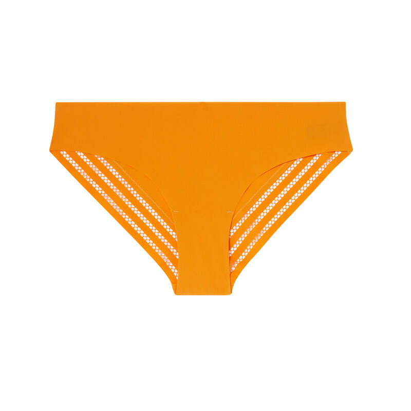 culotte micro détail dentelle ajourée - orange culotte micro détail dentelle ajourée - orange;