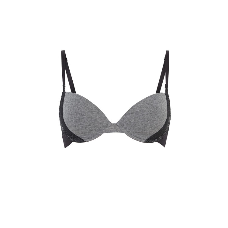 Soutien-gorge ampli gris aquiliz Soutien-gorge ampli gris aquiliz;