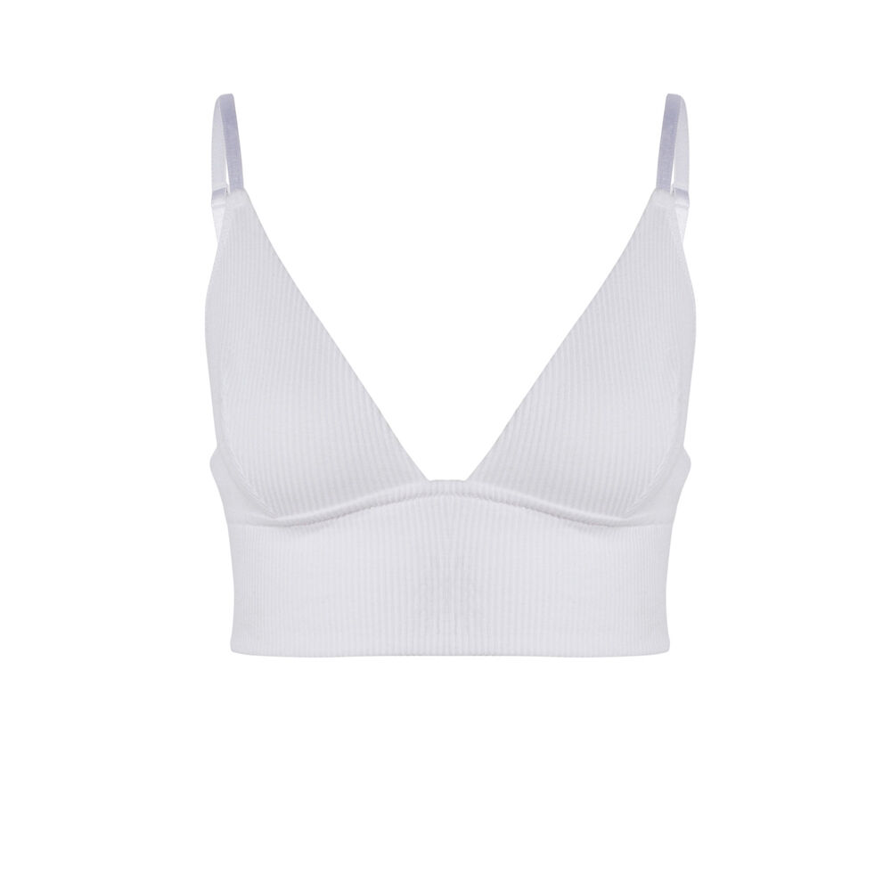 Brassière à message wecare - blanc blanc.