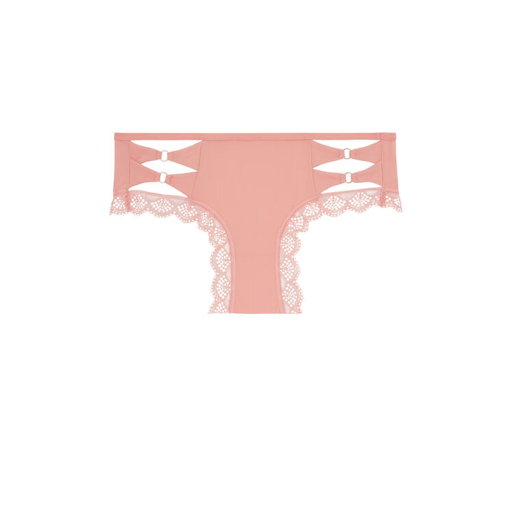 Tanga rose pêche survivoriz pink.