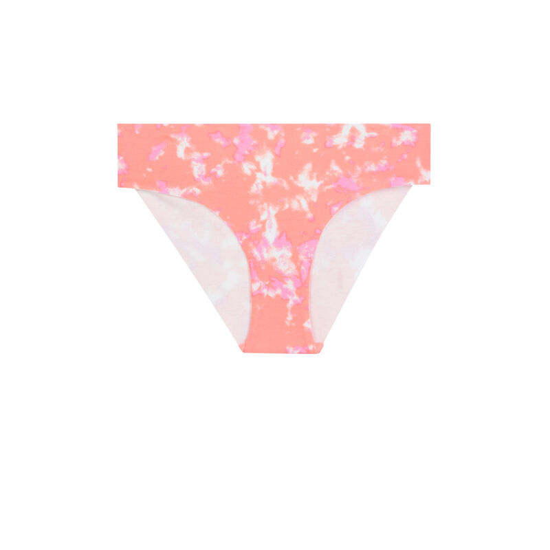 Shorty imprimé tie and dye - corail Shorty imprimé tie and dye - corail;