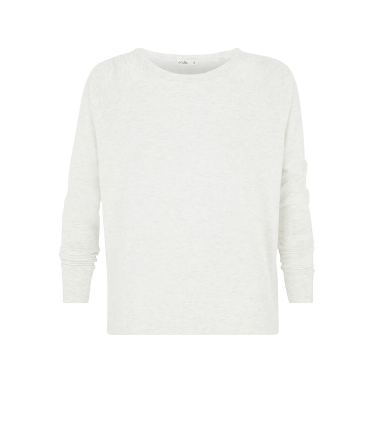 Top à manches longues carryiz gris clair.