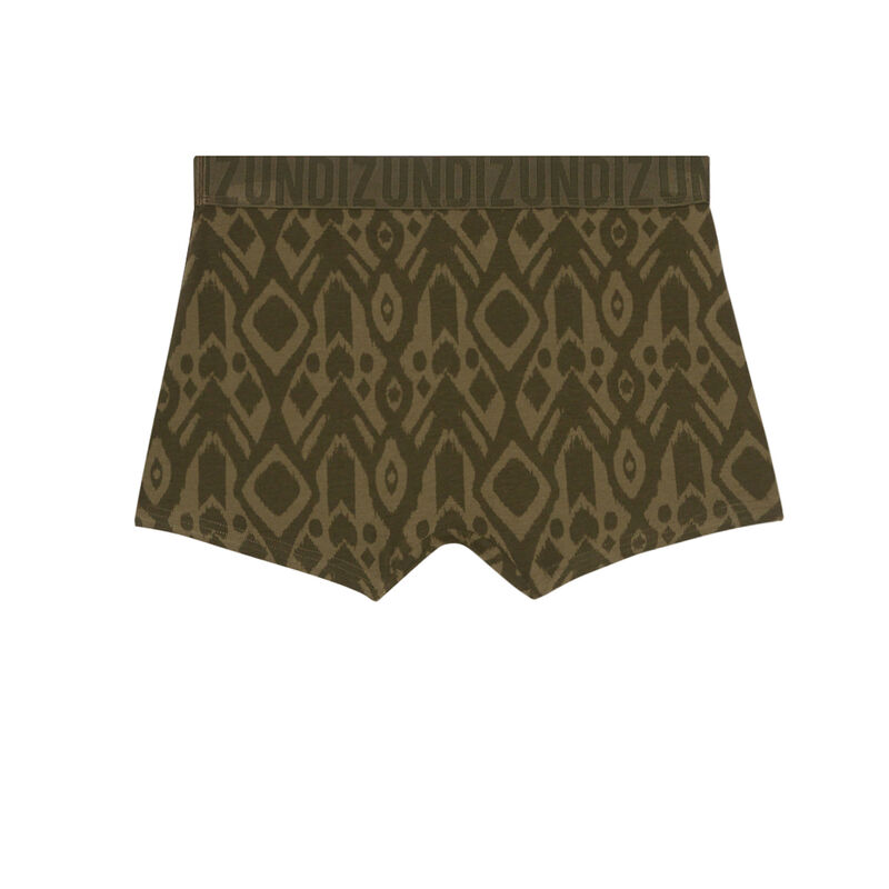 boxer imprimé tribal - kaki boxer imprimé tribal - kaki;