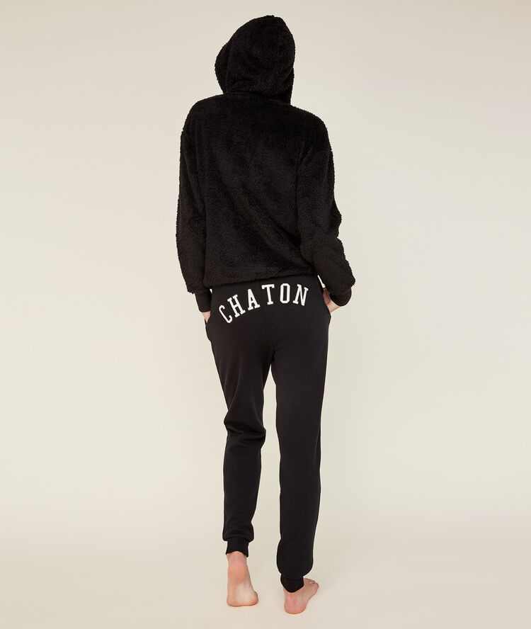 Sweat noir chatonixiz black.