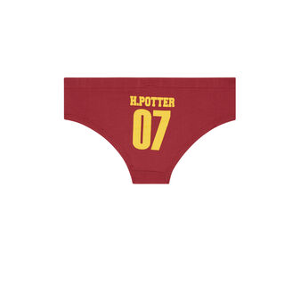 Shorty &agrave; message redpotteriz rouge.