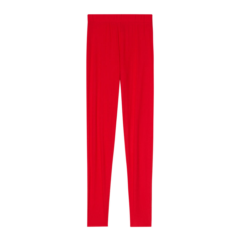 Legging uni - rouge rouge.