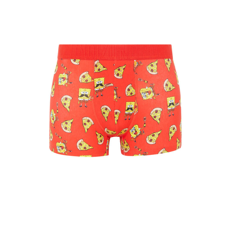 Boxer imprimé Bob l'Eponge - orange Boxer imprimé Bob l'Eponge - orange;