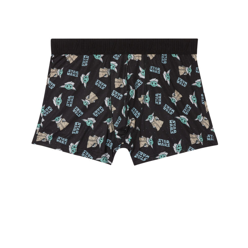 boxer à motifs bébé yoda - noir boxer à motifs bébé yoda - noir;