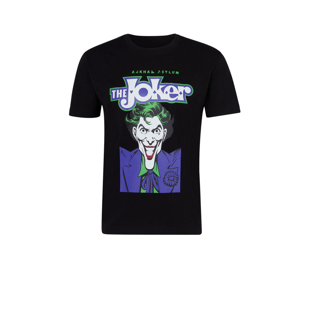 Top à imprimé joker - noir noir.