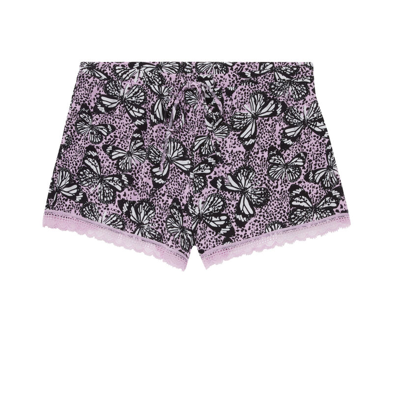 short à imprimé - lilas short à imprimé - lilas;