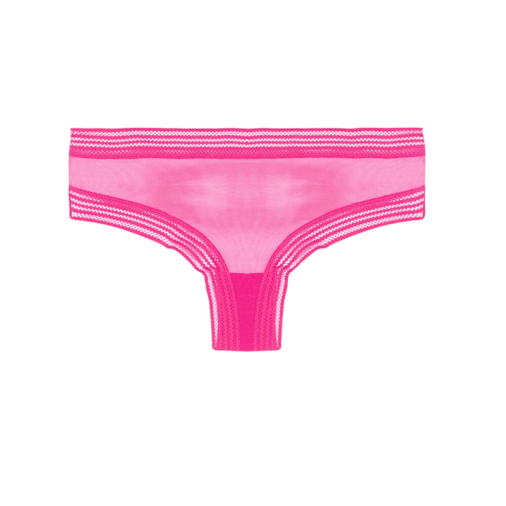 Shorty en tulle - rose rose.